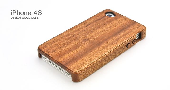 木製ケースカバー iPhone4Sトップ