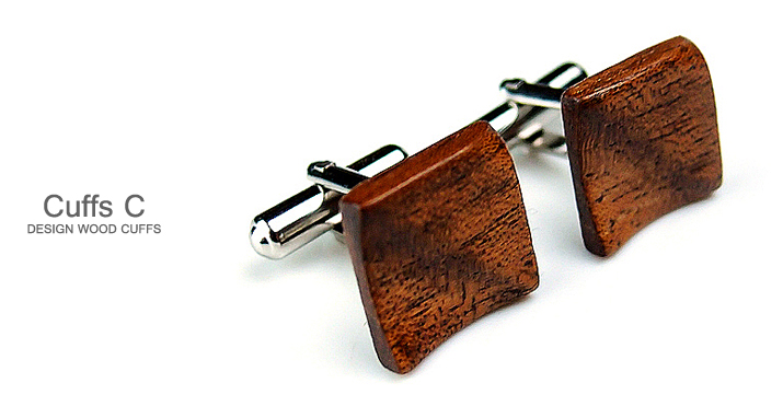 DESIGN Cuffs C 木製カフスCトップ