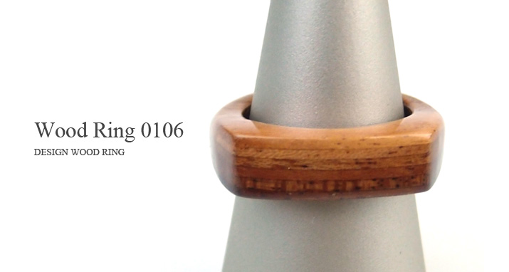 木製指輪(リング)ring0106 トップ